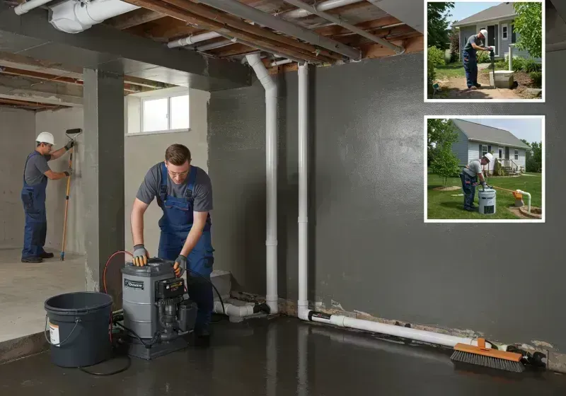 Basement Waterproofing and Flood Prevention process in Grandview, MO